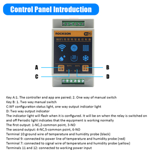 220V WIFI Tuya Smart Thermostat <strong>Temperature</strong> <strong>and</strong> Humidity <strong>Controller</strong> Digital Boiler Heating Cooling <strong>Timer</strong> Alarm Switch Life App - Product Image 4
