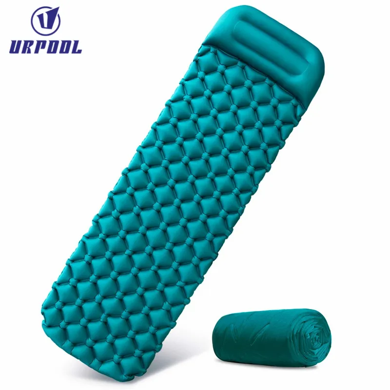 Extérieur Ultra-léger Automatique Gonflable Matelas de Couchage Tente De Camping Portatif Simple Sieste Coussin D'air Épaissi Tapis Imperméable