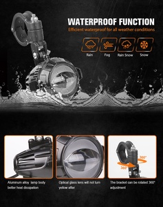 MorSun BMWフォグライトLED補助ライトオートバイ用BMW R1200GS F850GS F750GS F 850GS 750GS 1250GS GS LCアドベンチャー - Product Image 4