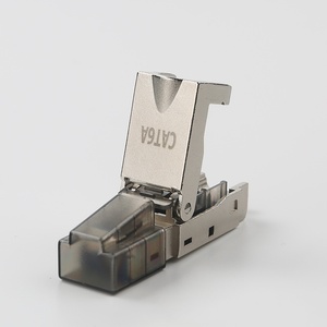 STP Cat.6A Cat7 RJ45 spina modulare Toolless Computer Internet LAN cavo RJ45 connettore cavi di comunicazione - Product Image 4