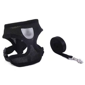 Verstellbare Weste Walking Lead Leine für Welpen Designer Hunde halsband Polyester Mesh Harness für kleine mittelgroße Hunde - Product Image 6