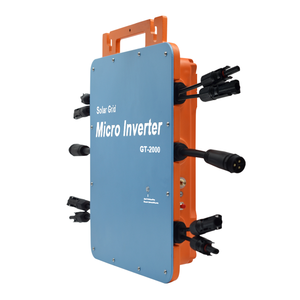 Orange Color 2000W <strong>110W</strong>/220V Holding VDE Certification IP67 Waterproof Micro Grid-connected MPPT Solar <strong>Inverter</strong> - Product Image 1