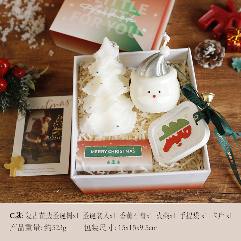 C Coffret cadeau Sapin de Noël pour personnes âgées