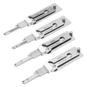 Kilit seçim araçları için paslanmaz çelik profesyonel anahtar ölçme aracı kilit kapı seçim seti KW1 KW5 SC1 SC5 - Product Image 1
