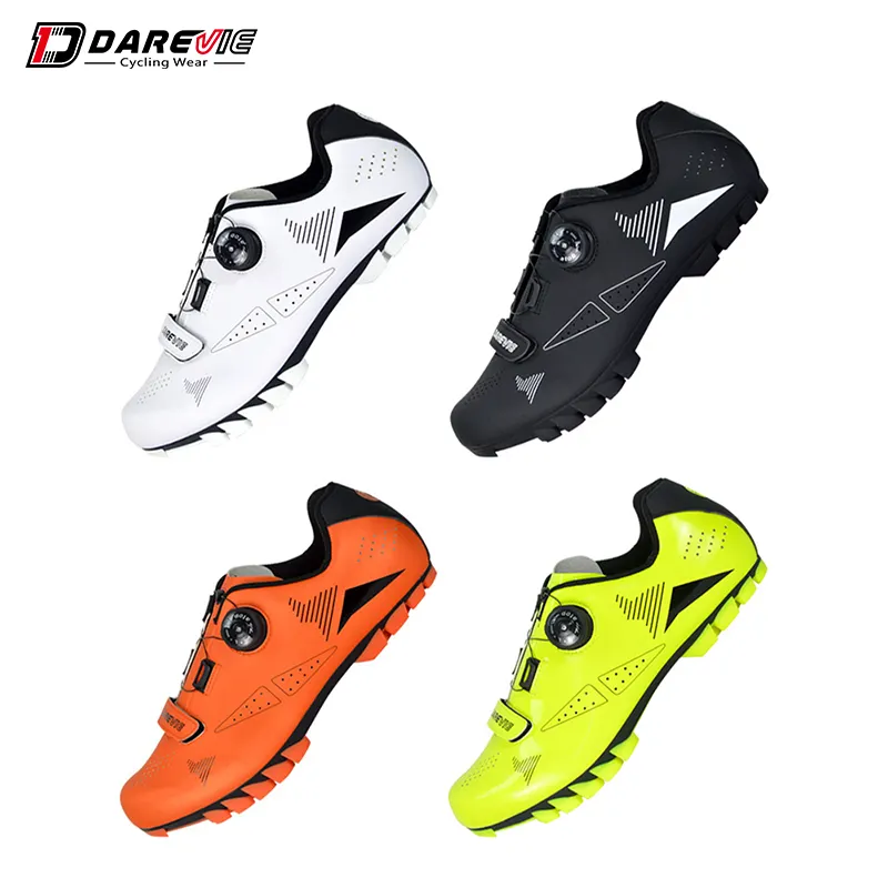 Darevie personalizado nivel profesional hombre mujer Mtb bicicleta ciclismo de montaña Oem zapatos de Ciclismo de interior foto 8 nivel sucio duro