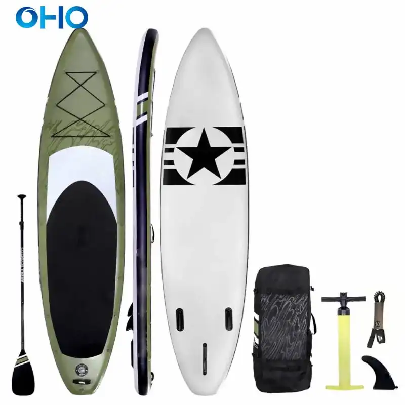 OHO-Tabla de Paddle inflable, tabla de surf hinchable para agua, con Material de alta calidad DWF, nuevo diseño