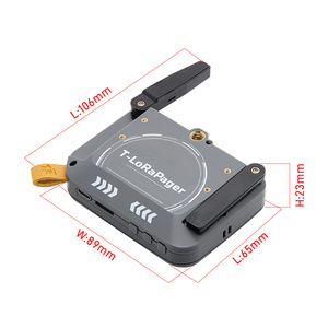 LILYGO T-Lora Pager ESP32-S3 LoRa SX1262 Drahtloses HF-Modul Dual-Mode-RFID/NFC RTC GNSS Al Programmier bares Handheld-AIoT-Gerät