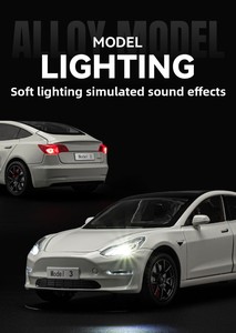 Simulation Alloy Car <strong>Model</strong> 1/24ModeL3 with Motor Home Alloy <strong>Model</strong> Collection Gift - Product Image 5