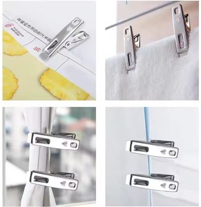 Chất lượng cao đa mục đích thép không gỉ mùa xuân Clip quần áo chốt pins - Product Image 5