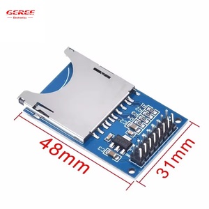 Scheda di lettura/scrittura del modulo scheda di memoria SD Mini scheda di espansione per SPI Port amd Slot Controller monofase-Chip Mircorocomputer - Product Image 1