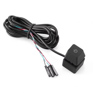 Colorful LED PC Power Switch External Start Button Cable Motherboard <strong>Control</strong> <strong>Computer</strong> Desktop DIY <strong>Portable</strong> Accessory - Product Image 2