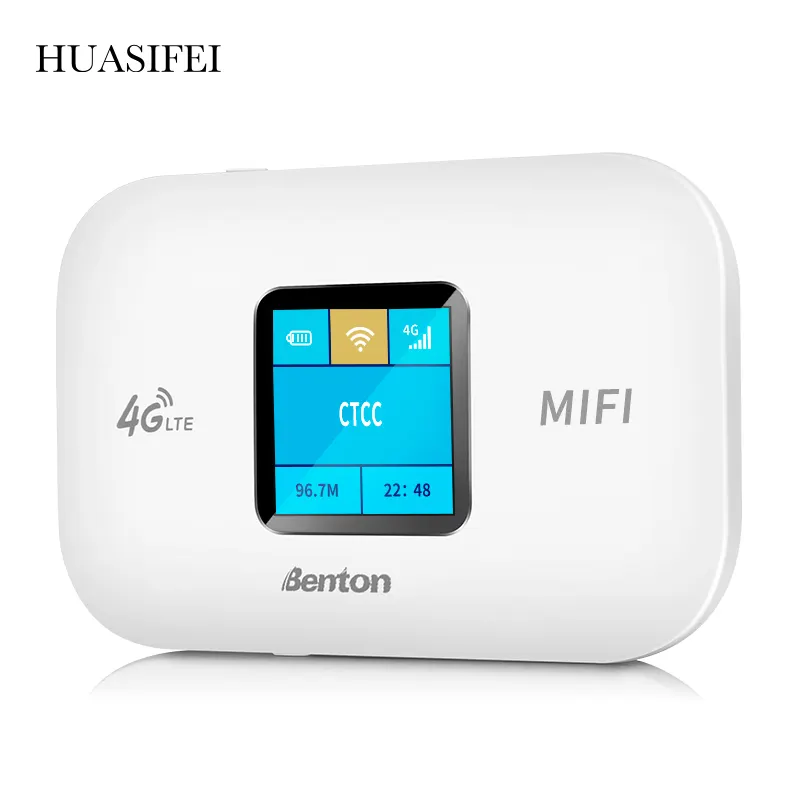 Huasifei modem 4g universal wifi, roteador móvel hotspot mifis desbloqueado modem 150mbps sem fio 3g 4g wifi com slot para cartão sim