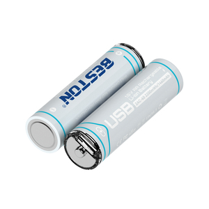 Usb-c输入2200mWh可充电锂离子AA电池1.5V，用于数码相机手持全球定位系统设备卡拉ok麦克风玩具 - Product Image 5