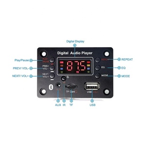 jlh无线5V/12V Mp3播放器BT 5.0音乐微型Usb电源电路板音频套件蓝牙解码器板扬声器 - Product Image 5