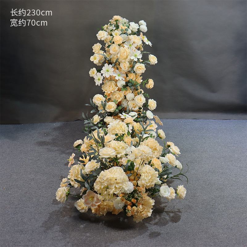 Ventouse de fleur de cascade de parfum foncé d'hortensia de champagne