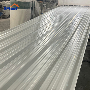 White Color Upvc Roofing Sheet Trapezoidal 1360mm 3 Layers <strong>Teja</strong> Pvc Roofing Panels Tejas Para <strong>Techo</strong> - Product Image 5