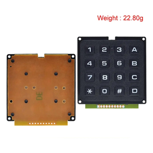 Single-chip Microcomputer <strong>Keyboard</strong> Key matrix 4*3 4X4 16-key Industrial <strong>Keyboard</strong> Module Row and Column Scanning - Product Image 2