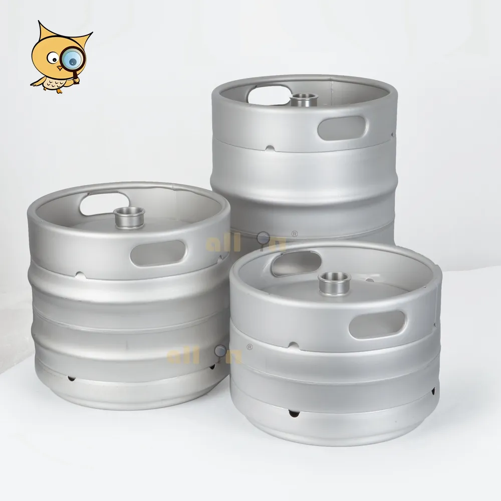 Todo proveedor de fábrica de acero inoxidable 50L barril de cerveza 50L Euro barril inox barril de cerveza de barril cerveza de barril