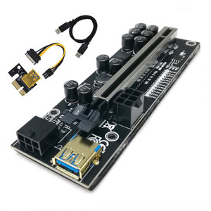 New LED Illuminated V011-PRO PCIE 1x to 16x Graphics Card Extension Adapter Board One-stop BOM Service - Product Image 4