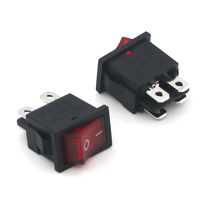 Üreticinin KCD1-201BN dört Pin Rocker anahtarı 6A mekanik güç soketi tekne bakır nokta için geçiş anahtarı" - Product Image 3