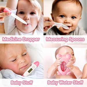 Kit Essentials bebê para recém-nascido infantil Safety Care Set com escova de cabelo pente Nail Clipper Aspirador Nasal Baby Grooming Kit - Product Image 4