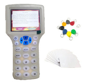 Lettore di Smart Card RFID Writer NFC 13.56MHz copiatrice 125KHz duplicatore Software di decodifica multi-frequenza supporto USB - Product Image 1