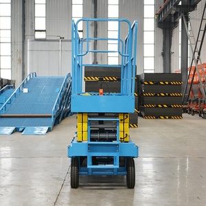 Mobile Scissor Lift Tables with Large <strong>Platform</strong> Designed for Heavy <strong>Loads</strong> and Big Lifting Capability for Boom Lift Features - Product Image 4