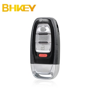 กุญแจรถรีโมท4ปุ่มสำหรับรถ Audi A3 A4 A5 A7 A8 Q3 Q5 Q7 RS5 RS7 R8 TT - Product Image 4