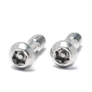 定制M1 M2 M3 M5标准不锈钢锌GI梅花，带销按钮头固定螺钉 - Product Image 2