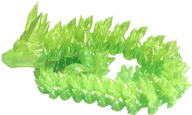Degradado verde dorado cristal