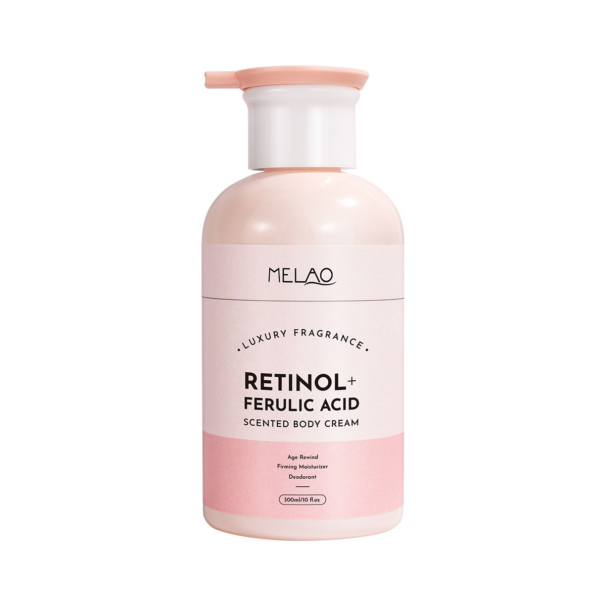 Crème pour le corps parfumée à l'acide férulique et au rétinol
