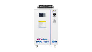 S & A teyu CWFL-3000ระบบทำความเย็นด้วยอากาศเย็นสำหรับการแปรรูปเลเซอร์เครื่องอัด R410A ฟังก์ชันหมุนเวียนชิลเลอร์3kW - Product Image 4