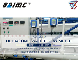 GAIMC GUF120A-W מד זרימה קולי דיגיטלי מנירוסטה נייד מד זרימה קולי