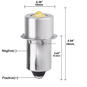 LED <strong>Light</strong> Bulbs 3w 3v 4-12v 6-24v 18v Conversion Kit Upgrade Bulb 2 3 4 5 6 Cell D/C for Maglite Torch Magnesium Flashlight - Product Image 5