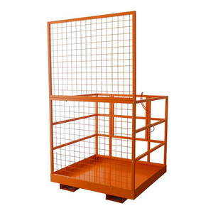 Nóng bán có thể gập lại xe nâng an toàn lồng bánh xe nâng làm việc lồng người đàn ông nâng an toàn lồng tăng cường an ninh Máy Trạm - Product Image 4