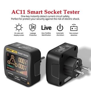 ANENG AC11 Digital Smart Socket Tester Voltage Test Socket Detector <strong>US</strong>/UK/EU/<strong>AU</strong> <strong>Plug</strong> Ground Zero Line Phase Check Rcd NCV test - Product Image 6