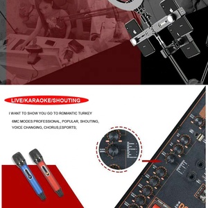 Big Power DJ低音低音炮带USB TF TWS FM BT麦克风回声吉他端口枪声欢呼功能15英寸木制手推车扬声器 - Product Image 3