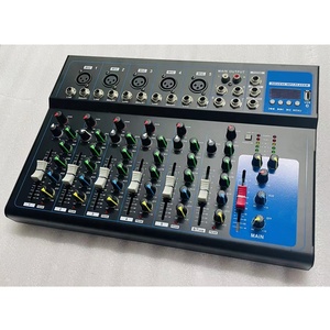 F Series 10 <strong>DSP</strong> Audio Mixer Mixing Console MP3 USB Sound Desk With LED <strong>Display</strong> and Clip Light - Product Image 6