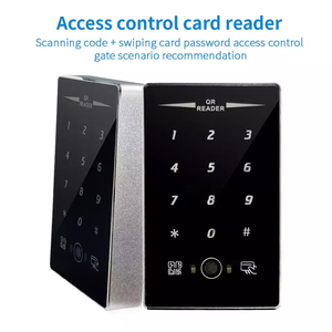13.56Mhz scheda codice a barre Wiegand 26 34 TCP IP RS232 IP68 impermeabile in metallo Touch tastiera porta di controllo QR codice NFC lettore - Product Image 5