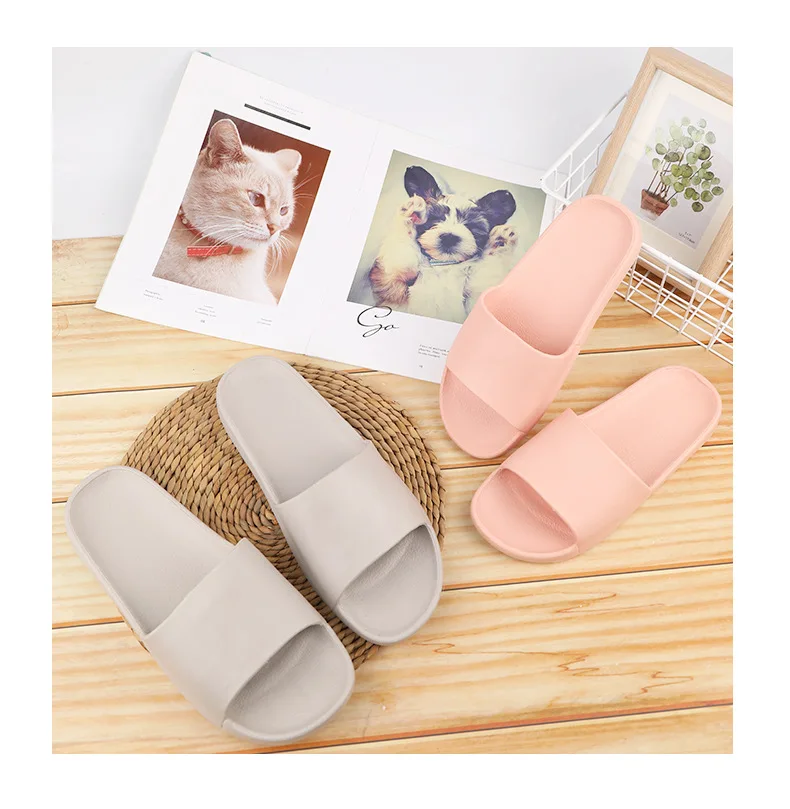 EVA Slippers Bathroom Non-slip Indoor Summer Women and Men Hotel Slides Slippers