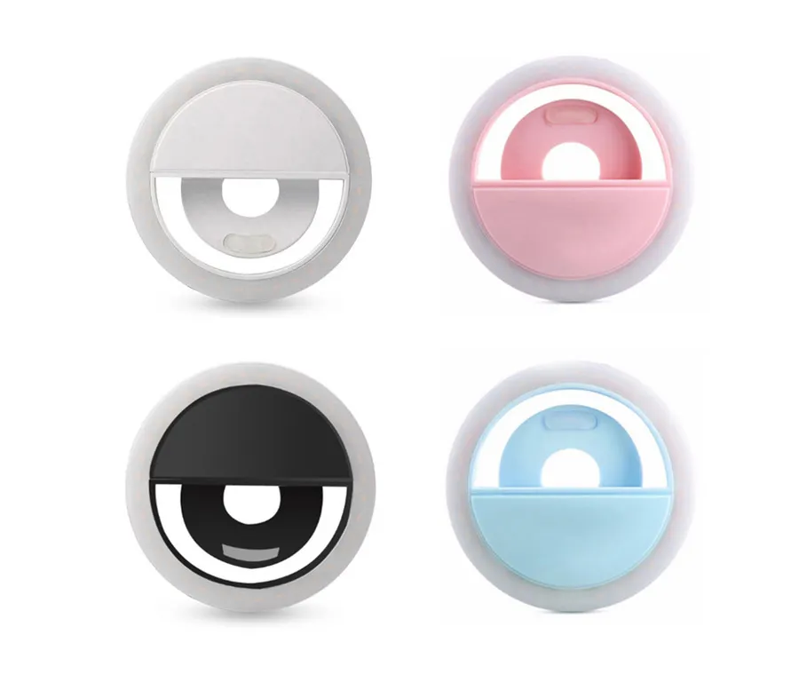 Wireless Speedlite LED Ring Light Bright Selfie Light Clip for Cell Phone Camera for TikTok Makeup Lighting