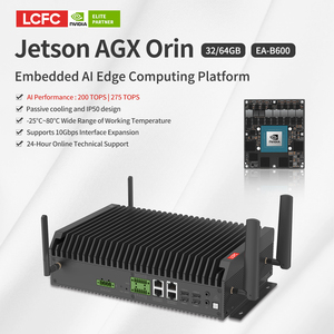 Jetson agx Orin-64GB โปรแกรมเมอร์ EA-B600รองรับ10gdps อินเตอร์เฟซขยายแบบไม่มีพัดลม - Product Image 2