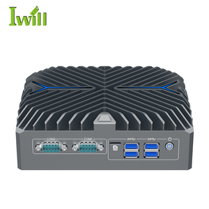Nueva 14th gen industrial mini pc i5 i7 escritorio sin ventilador Din-Rail control Edge Computing X86 Cloud Server - Product Image 2