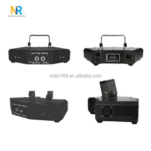 ลำแสงเลเซอร์ RGBW LED 6เลนส์ DMX เส้นสแกนสำหรับไฟฉายไนท์คลับ - Product Image 6