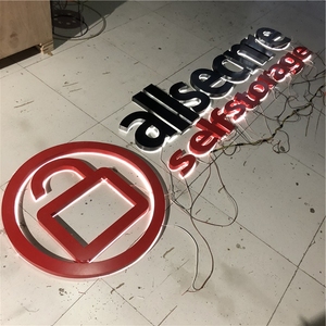 ป้ายไฟ LED สำหรับติดอาคารป้ายโฆษณาแบบแผ่นป้าย