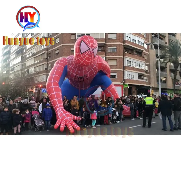 Nhà máy trực tiếp phim hoạt hình phim người nhện, Inflatable Spider-Man mô hình, Inflatable trang trí người nhện để bán