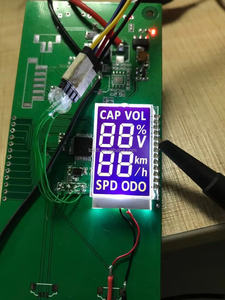 Distributore di benzina numeri di visualizzazione cifre Lcd 70 pin schermo Lcd distributore di carburante 7 segmento 4 cifre modulo Lcd per tokheim con scheda PCB - Product Image 6