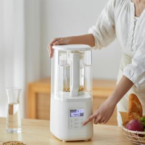Yeni tasarım yapışmaz soya <span class=keywords><strong>s</strong></span>üt makinesi akıllı tezgah Blender suyu somun <span class=keywords><strong>s</strong></span>üt çorba mikser Blender için cam kavanoz