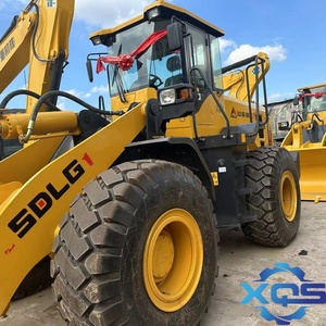 Cargadoras usadas SDLG L958F de 5 toneladas, venta Original de China, fuerte fuerza de elevación, eficiente carga frontal fácil, cojinete de Motor de núcleo de descarga