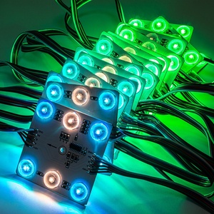 Punkts teuerung UCS512C4 Pixel Block Chain Light LED-Modul DMX512 Programmier bare 24V RGBW Tablet DMX Vierkant lampe 70*70 - Product Image 5